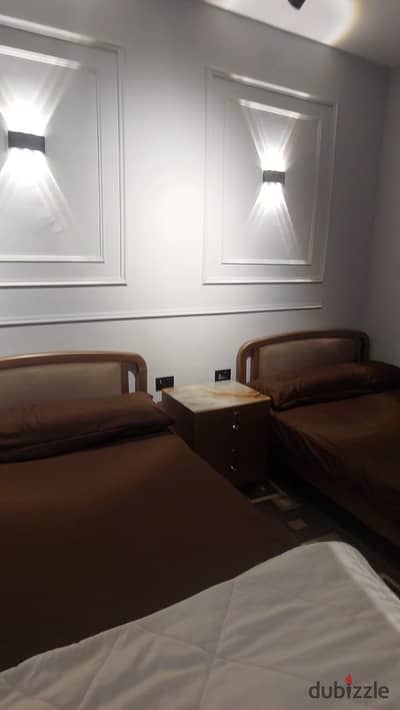 Furnished apartment and water tanks with 3 rooms, reception with 2 pieces, and 2 bathrooms on the 4th floor, stairs