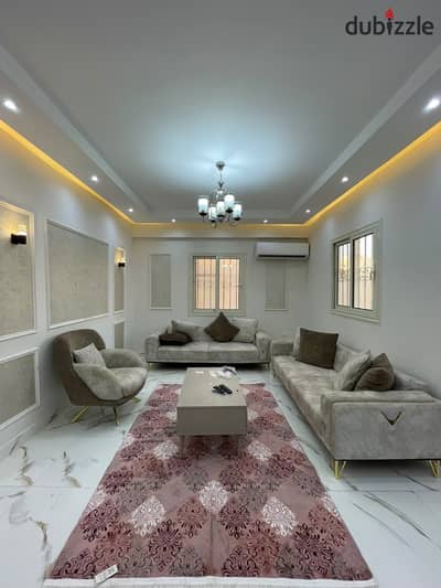 Furnished apartment masterpiece in Al-Shorouk City, first occupant, air-conditioned Furnished apartment masterpiece in Al-Shorouk City, first occupant, air-conditioned