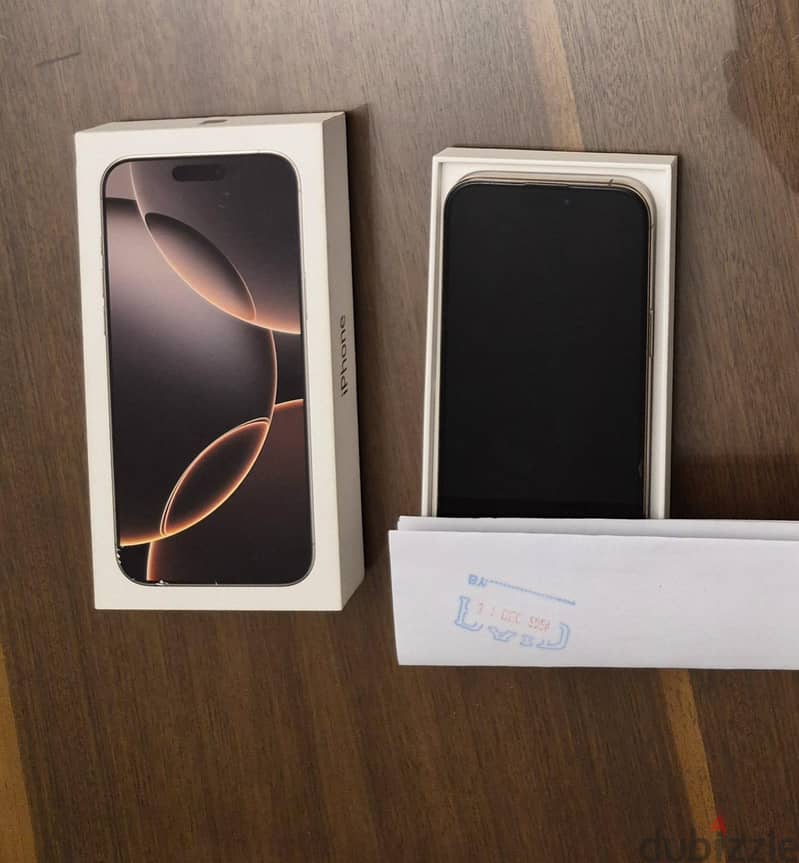 Apple - iPhone 16 Pro Max (Desert Titanium) ZA 1