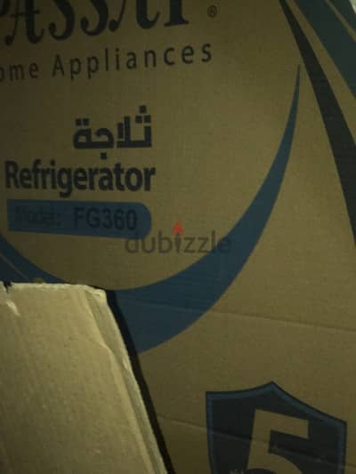 ثلاجة باساب ١٣قدم بالكرتون والضمان للبيع