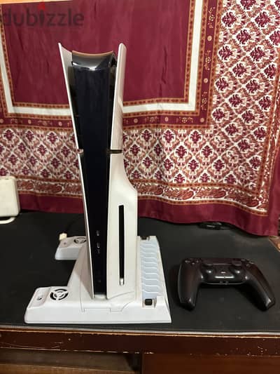 ps5 slim disc،stand and controller