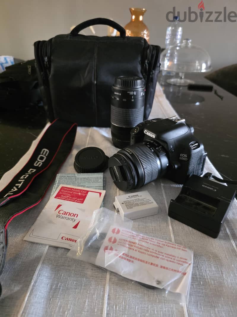 Canon 600D full kit 2