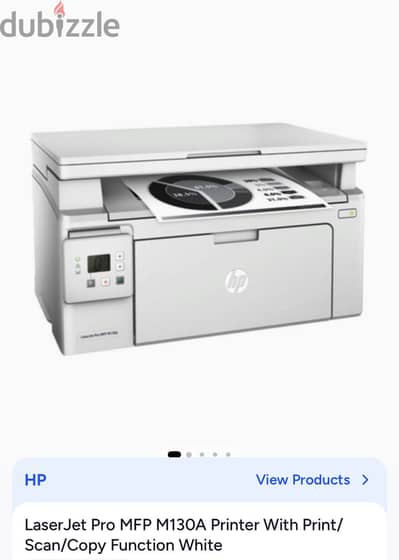 Hp black&white printee
