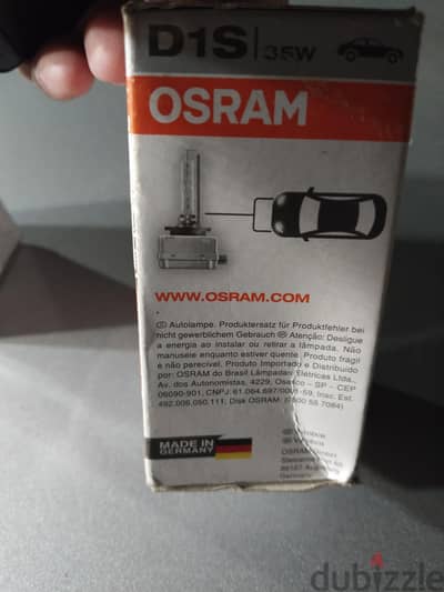 لمبتين زينون OSRAM D1S Xenarc 35W