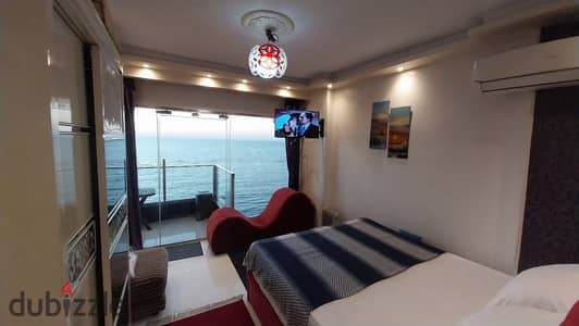  Luxury Hotel-Style Apartment with Direct Sea View – Al-Asafra 
