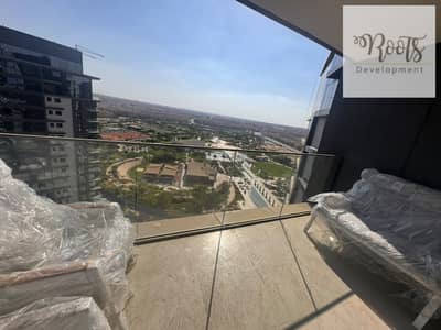 للايجار شقة  مفروش بالتكيفات و المطبخ في زد ويست - الشيخ زايد For Rent furnished Apartment with ACs  and a kitchen, in Zad West, Sheikh Zayed.