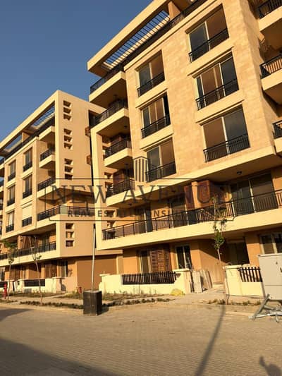 Under market price for apartment 3 bedrooms ground floor ready to move in taj city in front of cairo International Airport