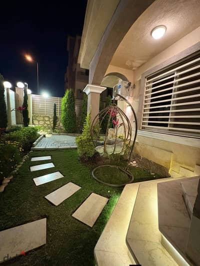 Apartment for rent in Al Khamael Compound, furnished with hotel-style furniture, air conditioning, and premium finishes. One of the best apartments in