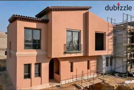 Townhouse Villa for sale in Village West Compound Dorra, Sheikh Zayed Ready to move with remaining installments