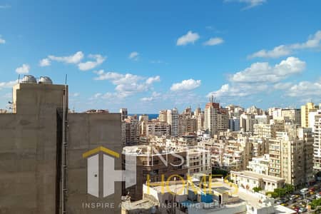 Licensed and Furnished Apartment in Bolkly on a High Floor with Open Views, Steps from Abu Qir St.