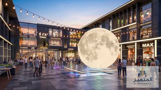 مكتب إداري للبيع في العبور الجديدة داخل Sia Town Mall بمساحة 33 متر، موقع مميز للاستثمار والأعمال