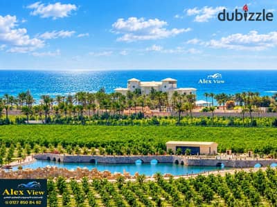 For sale, a licensed apartment 160m in front of the presidential palace with a sea and garden view.