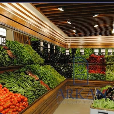 YM محل لسرعه البيع 40 متر النشاط خضار بمقدم 10% واقساط علي 7 سنوات