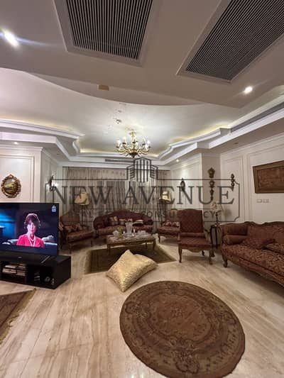 Fully finished corner Town house with AC'S prime location on landscape in Hyde park - New cairo
