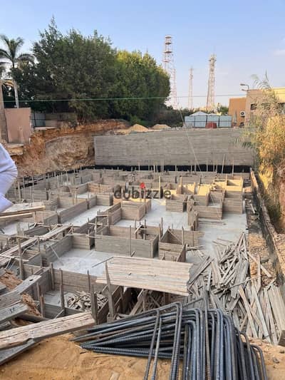 For sale, 180 cash | Installment, Al-Hodaba Al-Ulya - Moqattam, steps from Fountain Square