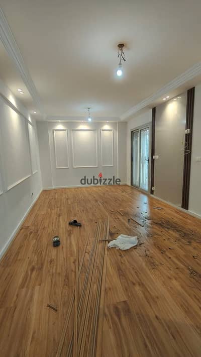 100 SQM Apartment with a 45 SQM Private Garden for Cash Sale in Madinaty B2 | Super Lux Finishing | Garden View