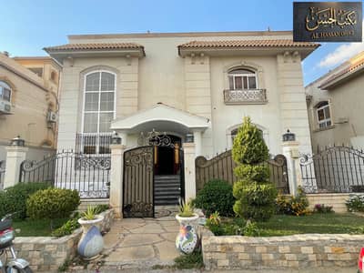 Furnished villa for rent in Al-Yasmeen Compound – Sheikh Zayed | 600 meters | Private garden | 70,000 EGP