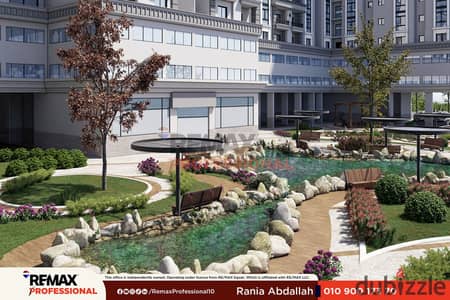Landscape the largest strip mall in Smouha gated compound shop for sale in Muruj Smouha