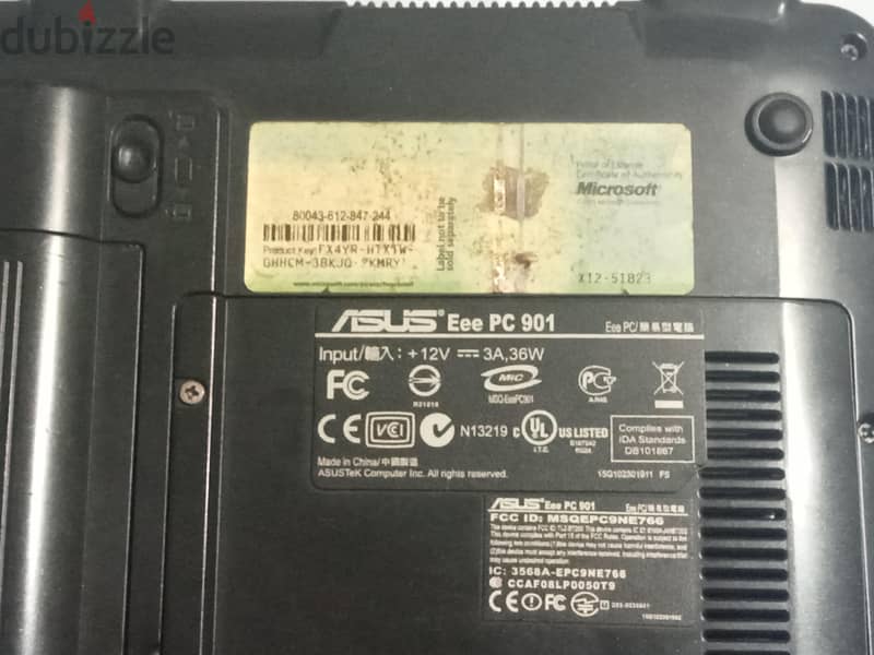 Asus Eee PC 901 (Mini Netbook) 5