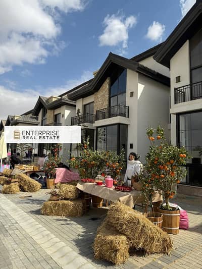 Townhouse villa for sale in The Wonder Marq with the lowest down payment at Mostakbal City