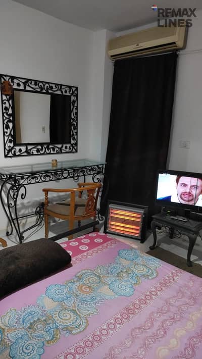 Furnished studio for rent in Madinaty in front of the Thawth Park and bus stops