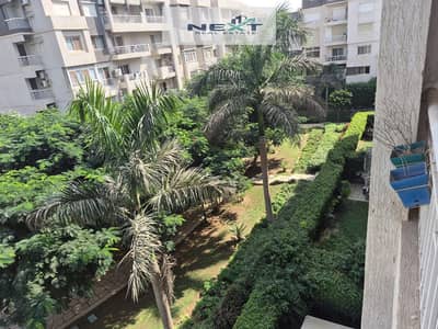 For rent in Madinaty, a 116 sq m apartment, finished by the company in excellent condition, with a garden view, minutes from services and the mosque,