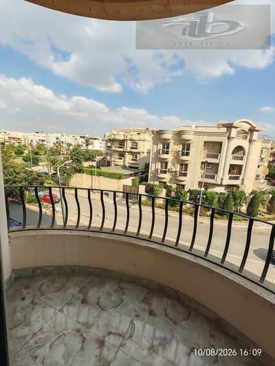 For sale a distinctive apartment in the second neighborhood villas - Fifth Settlement, a very distinctive location, second line from the southern 90, inside a corner villa with an open panoramic view.