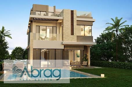 8Townhouse for sale 208 m ready to move in Tawny Compound Eastern Expansions 6th of October City