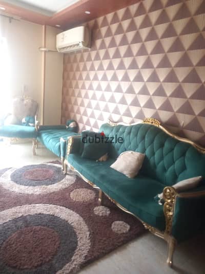 شقة مفروشة فاخرة ارضي بدون جاردن   –  الرحاب 2 المرحله التامنه