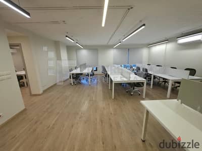 Office for rent 170 sqm furnished and equipped for companies - Al Tagammu Al Khames