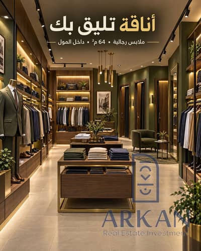 امتلك محل ملابس رجالي بمقدم 768 ألف جنيه، والباقي بخطة سداد تصل لـ7 سنين.
