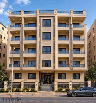 عماره باللوتس الجنوبيه على واتر واي مباشرة فيو متميز جدا مساحة الارض 660 م مبنيه بالكامل بدروم وأرضى و اربعة أدوار ورووف متشطبه واجهات الدور 3 شقق على