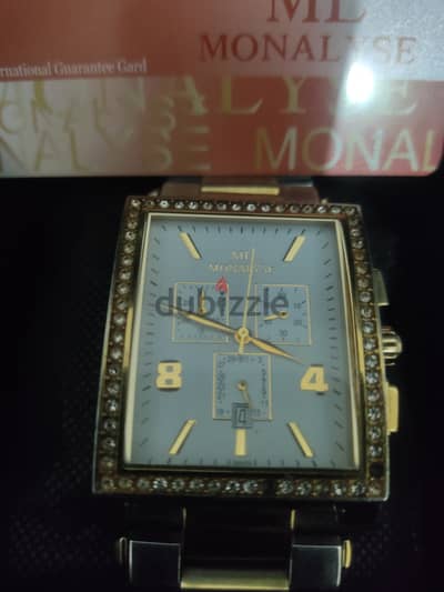 ساعه رجالي سويسريه ماركة ML-MONALYSE