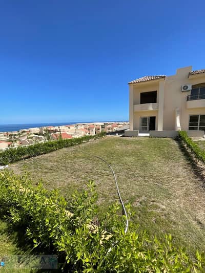 Chalet for Sale  Ground Floor with Private Garden & Sea View in Coral Hills (Km 182) RAS ELHEKMA fully finished