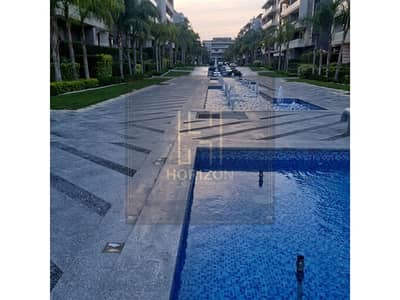 Best view apartment 2rooms with garden sale Compound Patio Oro New Cairo