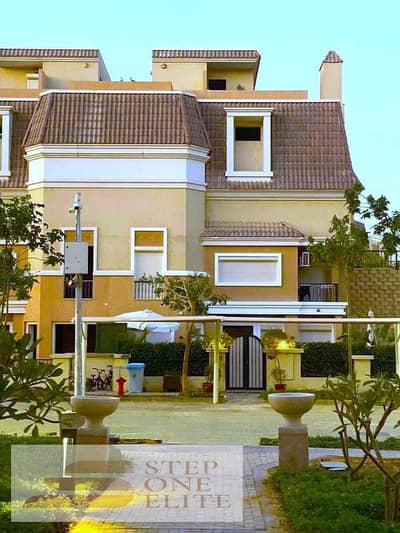 Villa with a monthly installment of 20,000 (nearby delivery), first installment after one year in Sarai Compound