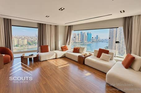 Hotel unit with the highest return on investment in dollars, on the Nile, fully furnished and equipped with appliances and air conditioning, on the Ma