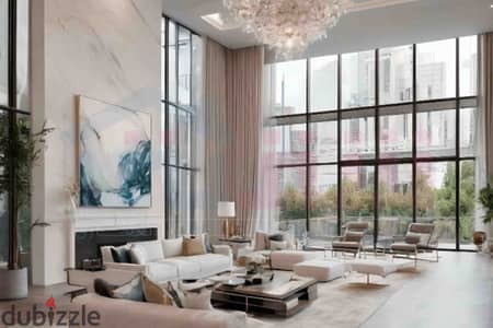 Apartment for Sale (196 sqm) – Smouha, Albert I – "The One" Compound (Overlooking the Grand Plaza – Ultra-super-lux finishing)