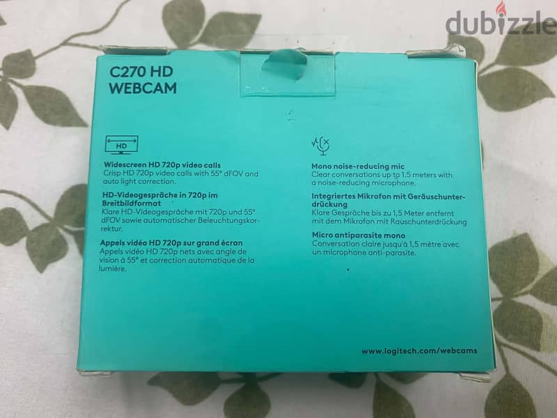 Logitech c270 HD (Web cam) 2