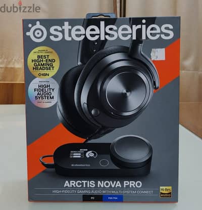سماعه  steelseries headset arctis جديده بكل المشتملات ستيل سيريس