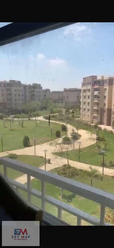 Cash sale apartment in Madinaty 116 meters in b11 repeated floor wide garden view