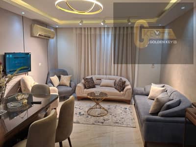 Premium Apartment for Rent in Madinaty, Special Finishing, Third Floor, Attractive Strip Mall View, Spacious Layout, Ideal for Comfortable Family Living.