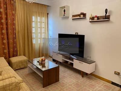 Special furnished apartment for rent in Zahra Al-Maadi   Strategic location on a main street next to Wadi Degla club directly