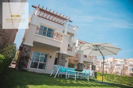 Blue Blue Village, Ain Sokhna: Immediate handover of a fully finished standalone villa with a private swimming pool.