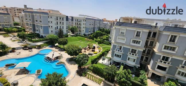 Semi furnished iVilla with a roof terrace for rent in Mountain View Executive Compound near Sechel Hospital and Mivida Compound in  Fifth Settlement