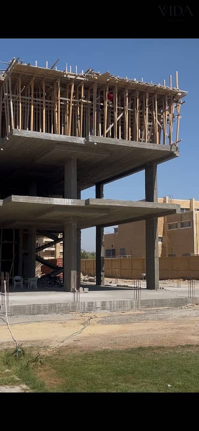 15 sqm commercial shop for sale in Sheikh Zayed directly on Dahshour Link with 40 percent construction completion