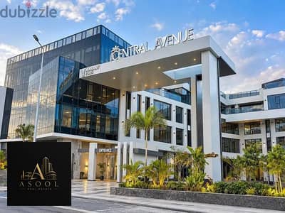 مكتب 140م للإيجار في Central Avenue – الشيخ زايد | واجهة وإطلالة بتراس على Capital Business Park | متشطب بالكامل بالتكييفات