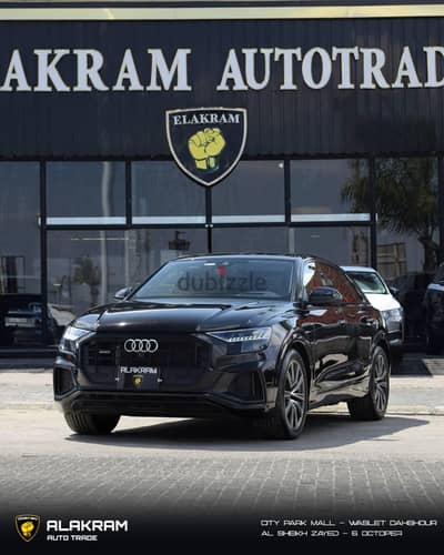 3.000 KM Audi Q8 S Line Plus 2023 وكيل