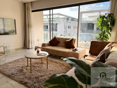 Apartment for rent in lake view residence compound
