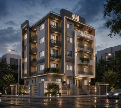 Apartment for sale in Mokattam Al-Hodaba Al-Wasat neighborhood, second district, third number from the axis, Al-Orchid project